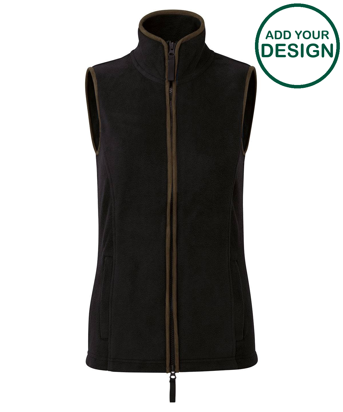 Womens artisan fleece gilet