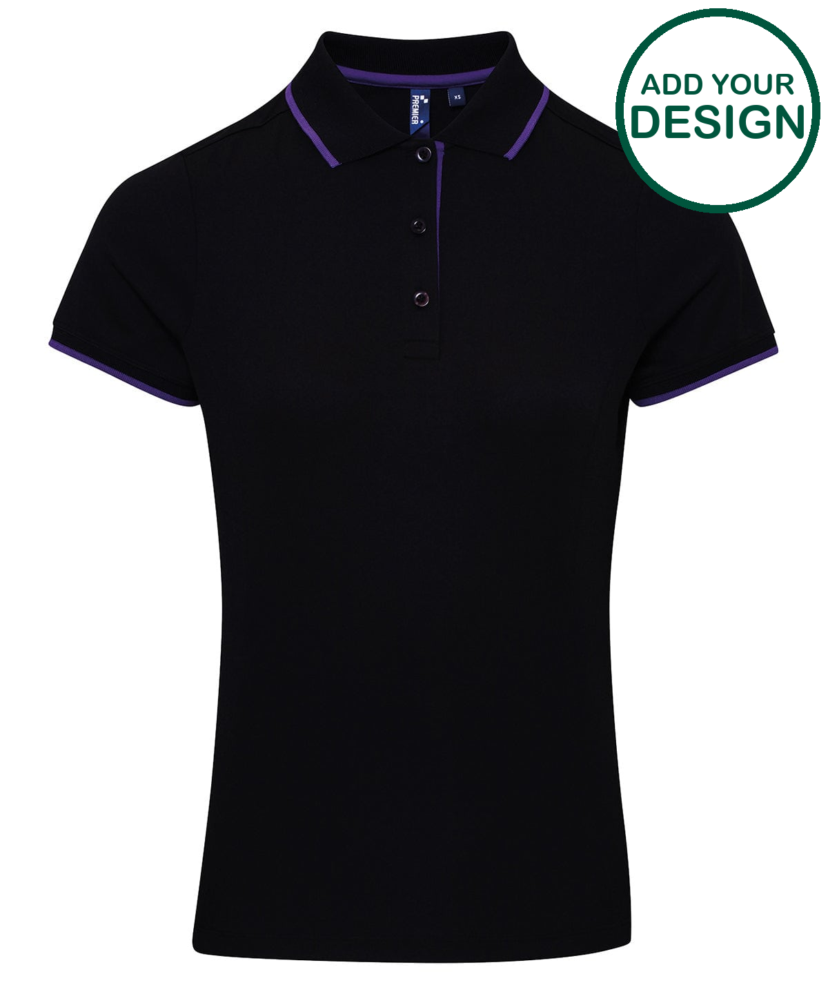 Women's contrast Coolchecker® polo