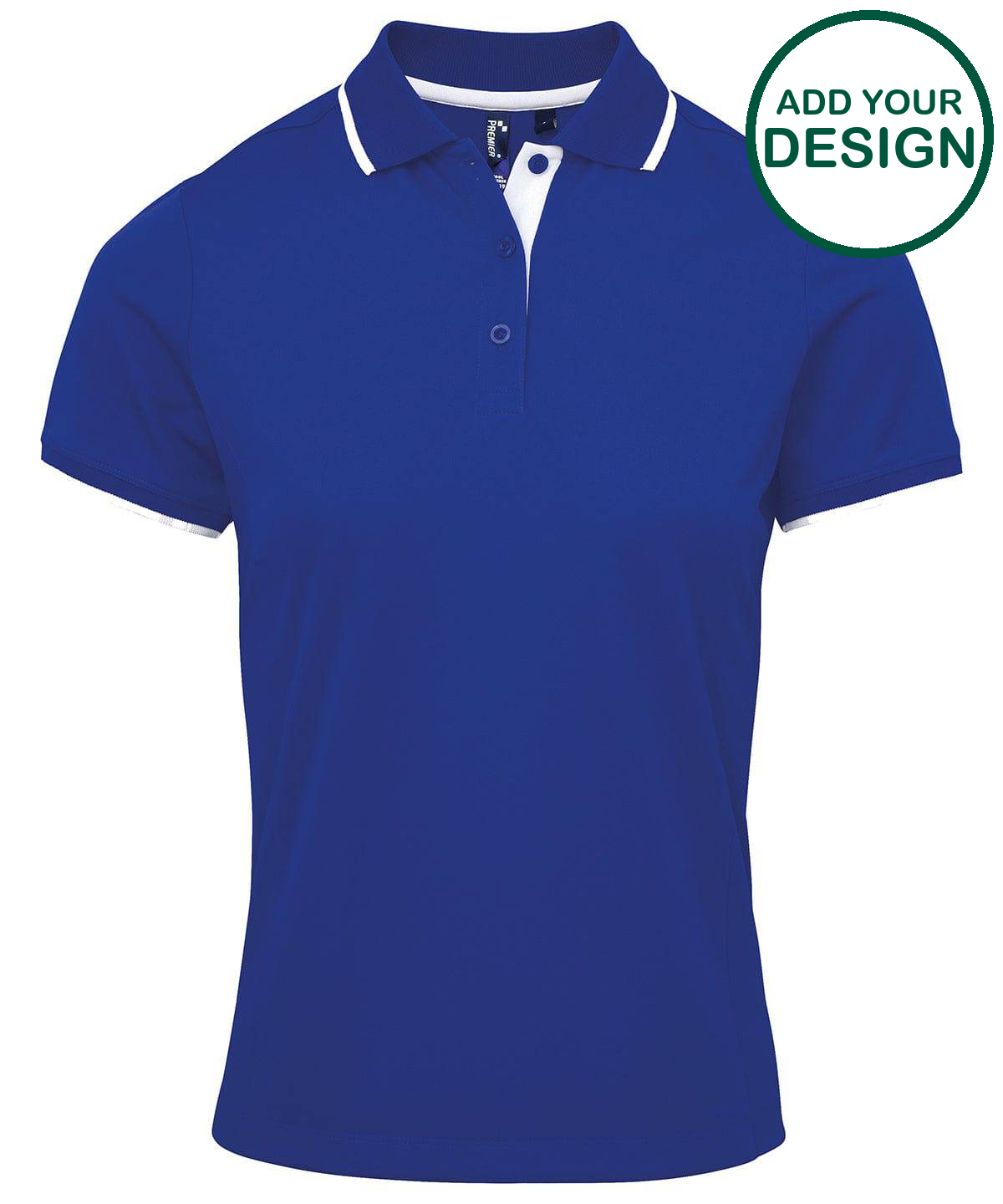 Women's contrast Coolchecker® polo