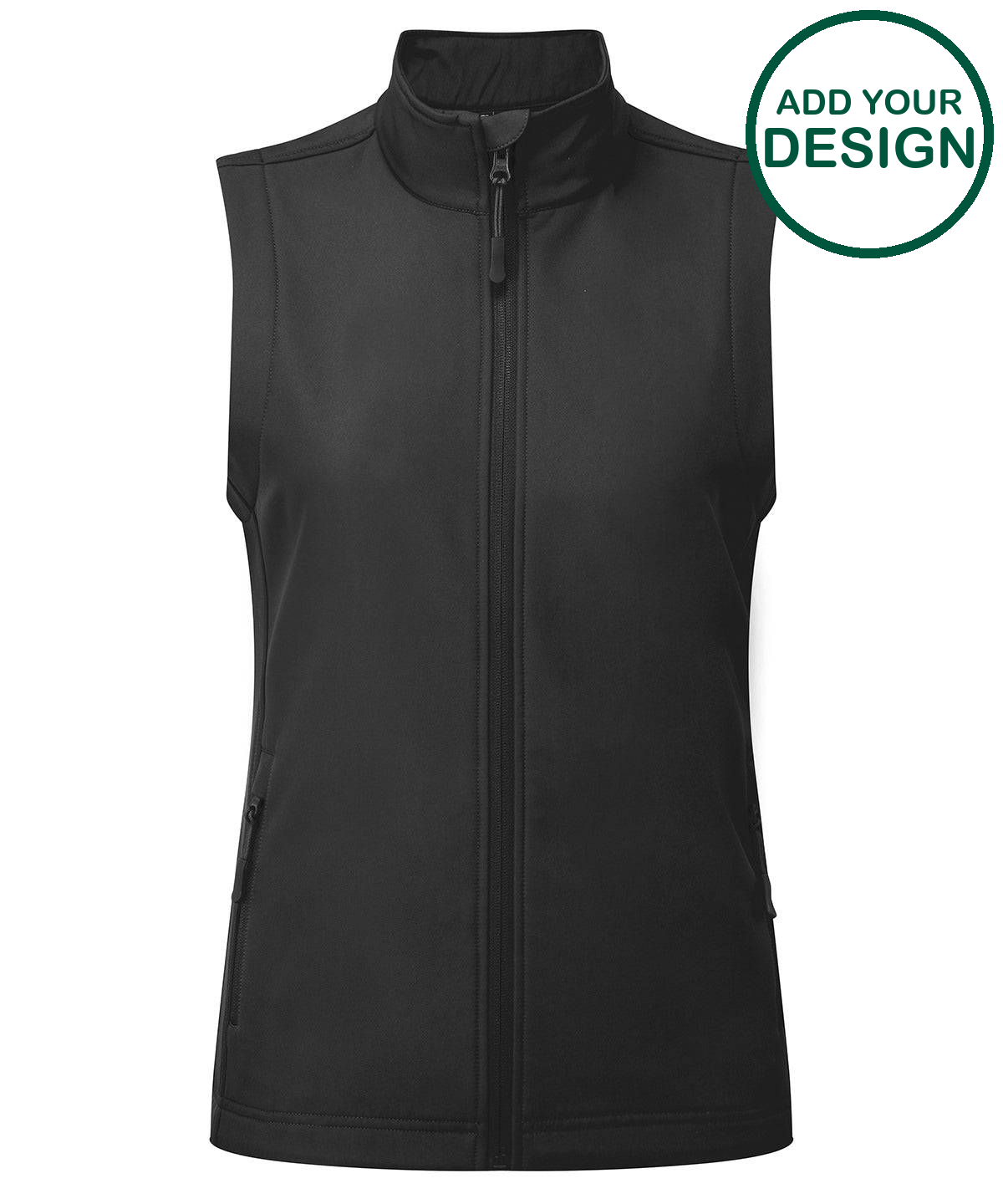 Womens Windchecker® printable and recycled gilet