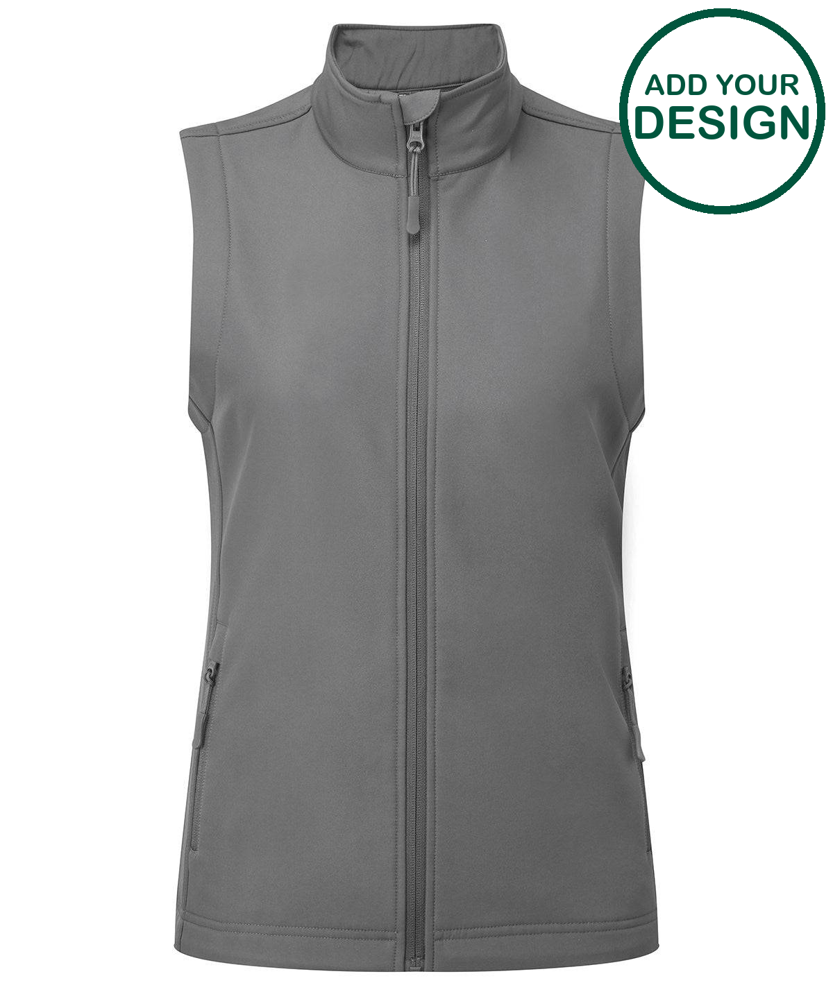 Womens Windchecker® printable and recycled gilet