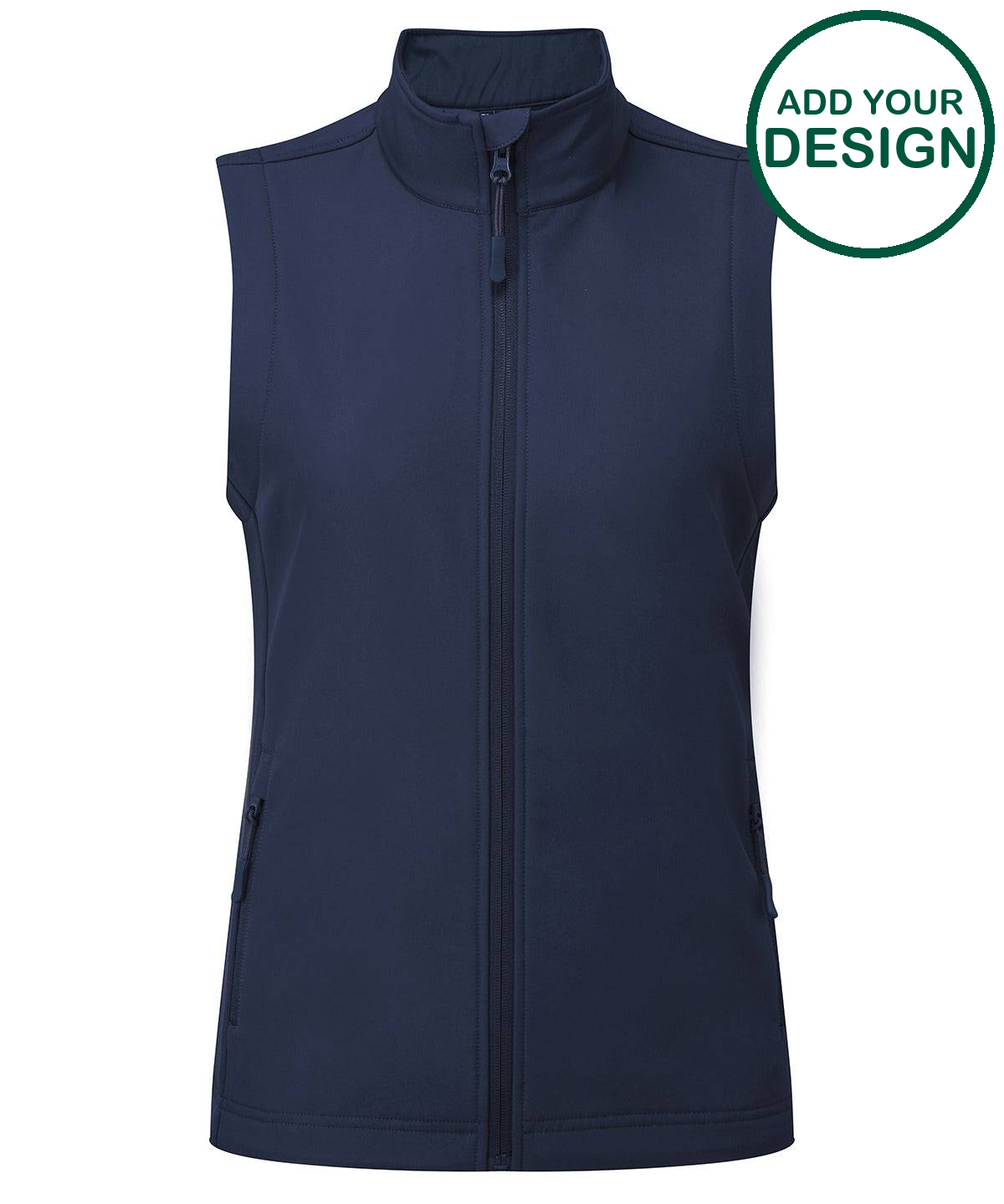 Womens Windchecker® printable and recycled gilet