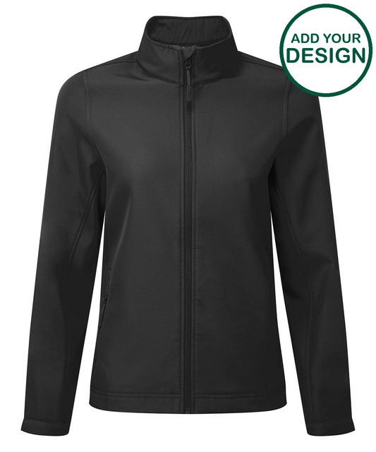 Womens Windchecker® printable and recycled softshell jacket