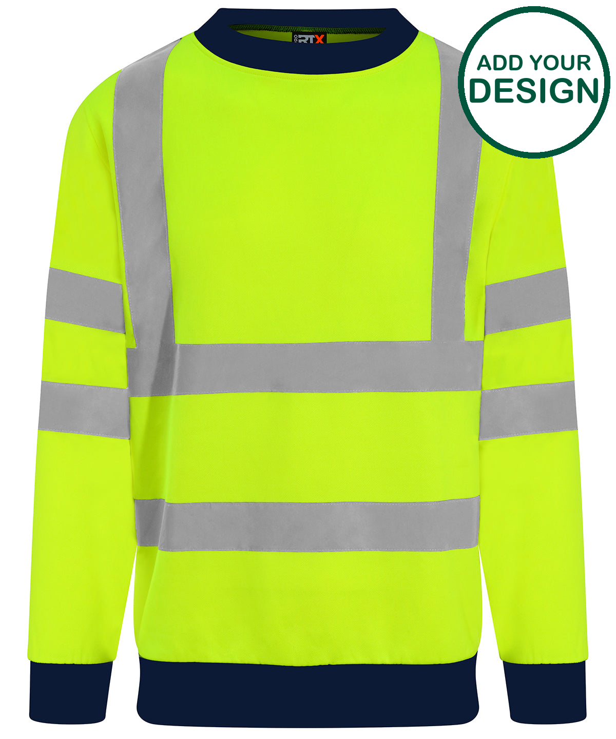 High visibility sweatshirt