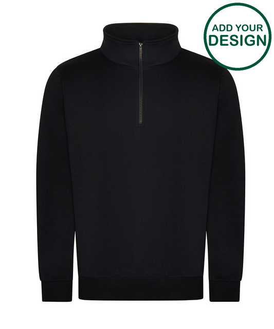 Pro ¼-neck zip sweatshirt