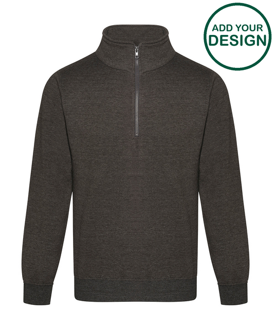 Pro ¼-neck zip sweatshirt