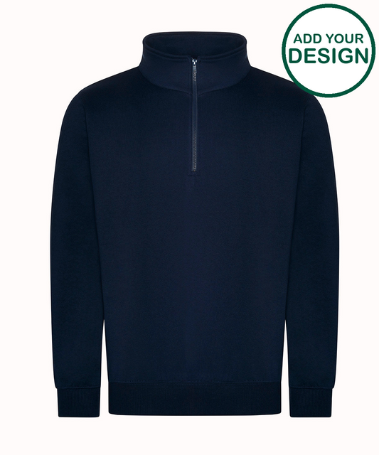 Pro ¼-neck zip sweatshirt