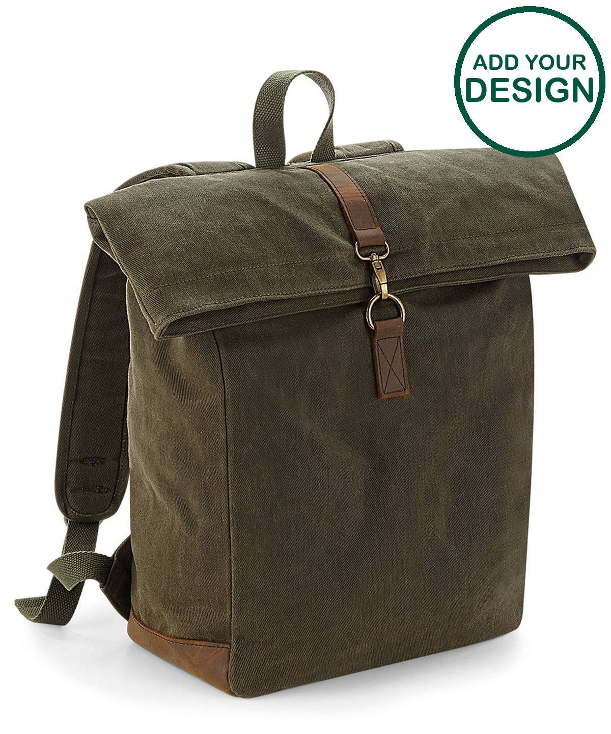 Heritage waxed canvas backpack