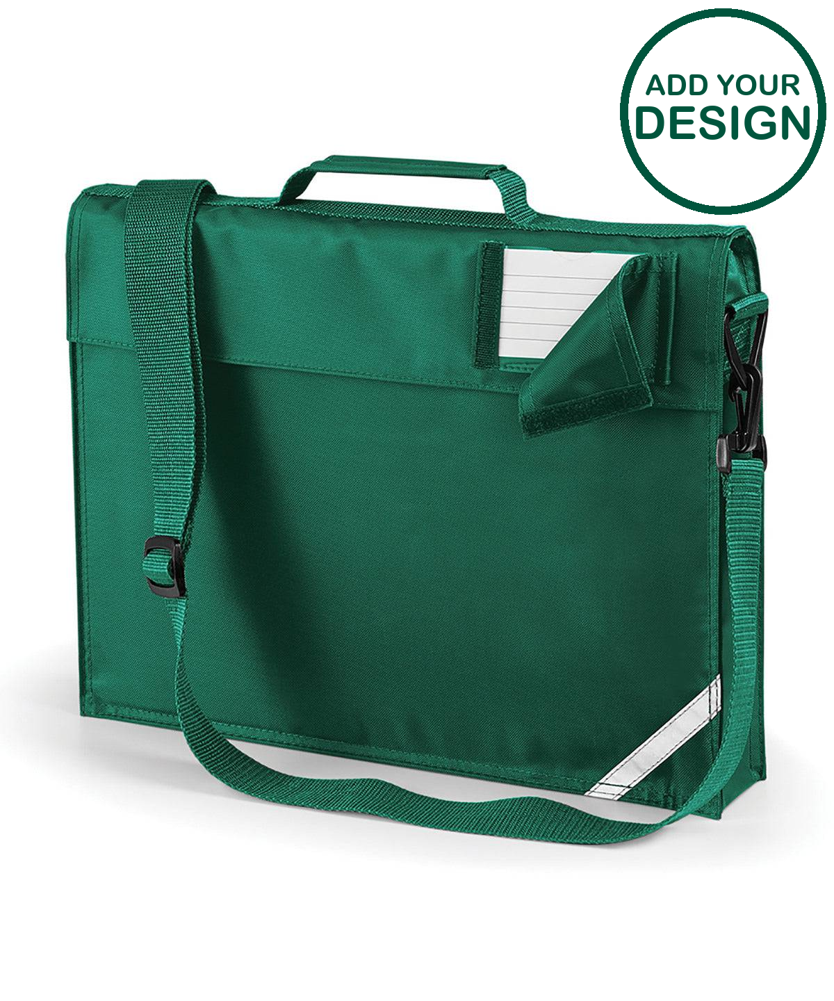 Junior book bag with strap
