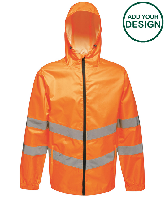 High-vis pro pack-away jacket