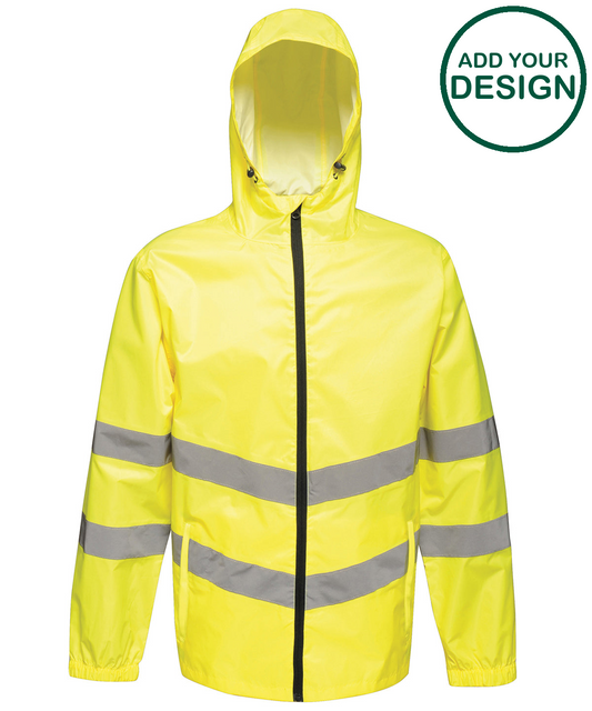 High-vis pro pack-away jacket