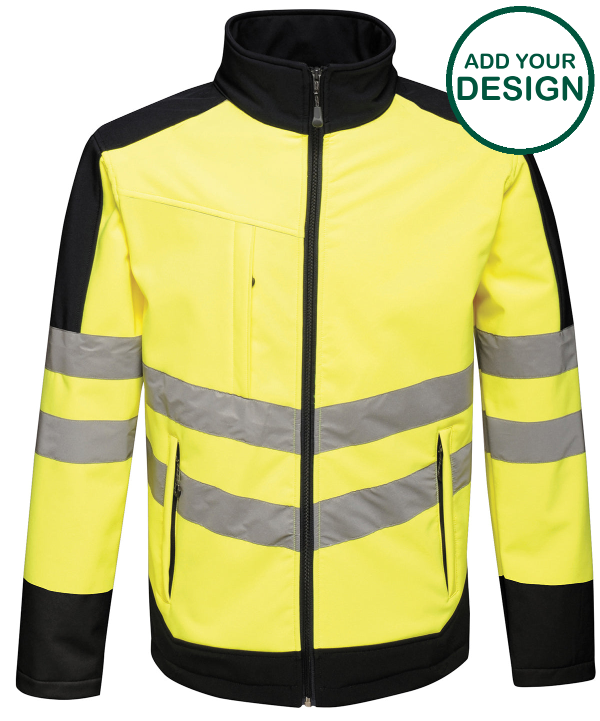 High-vis pro softshell