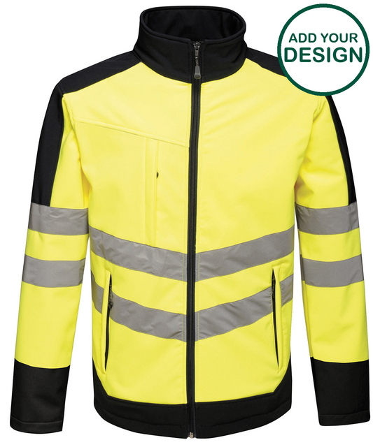 High-vis pro softshell