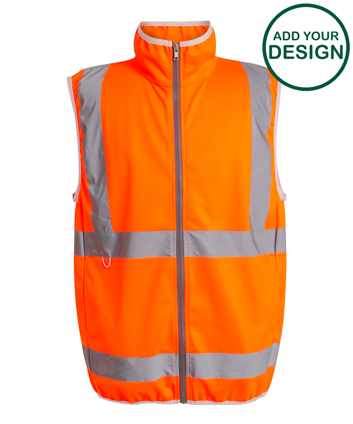 Pro hi-vis full-zip gilet