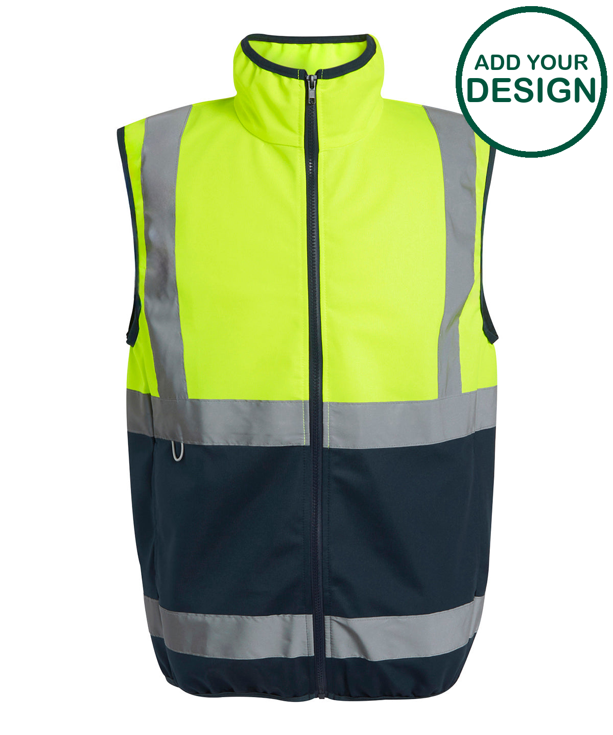 Pro hi-vis full-zip gilet