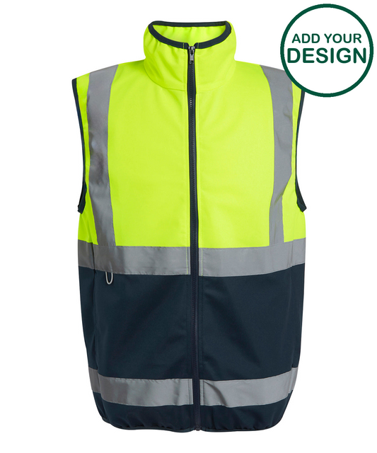 Pro hi-vis full-zip gilet