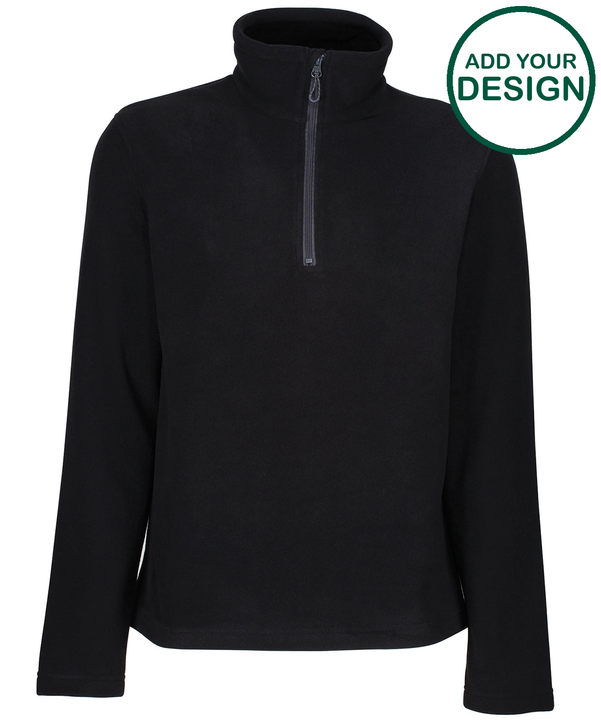 Honestly made recycled half zip fleece