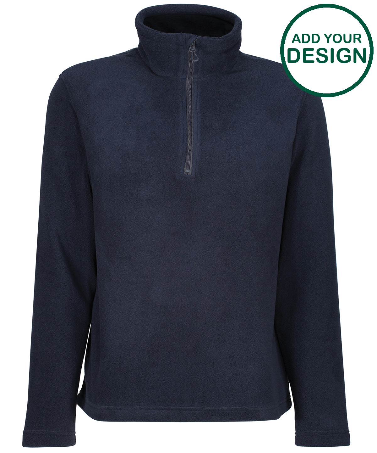 Honestly made recycled half zip fleece