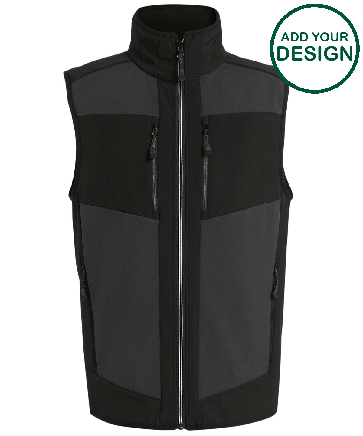 E-Volve unisex 2-layer softshell bodywarmer