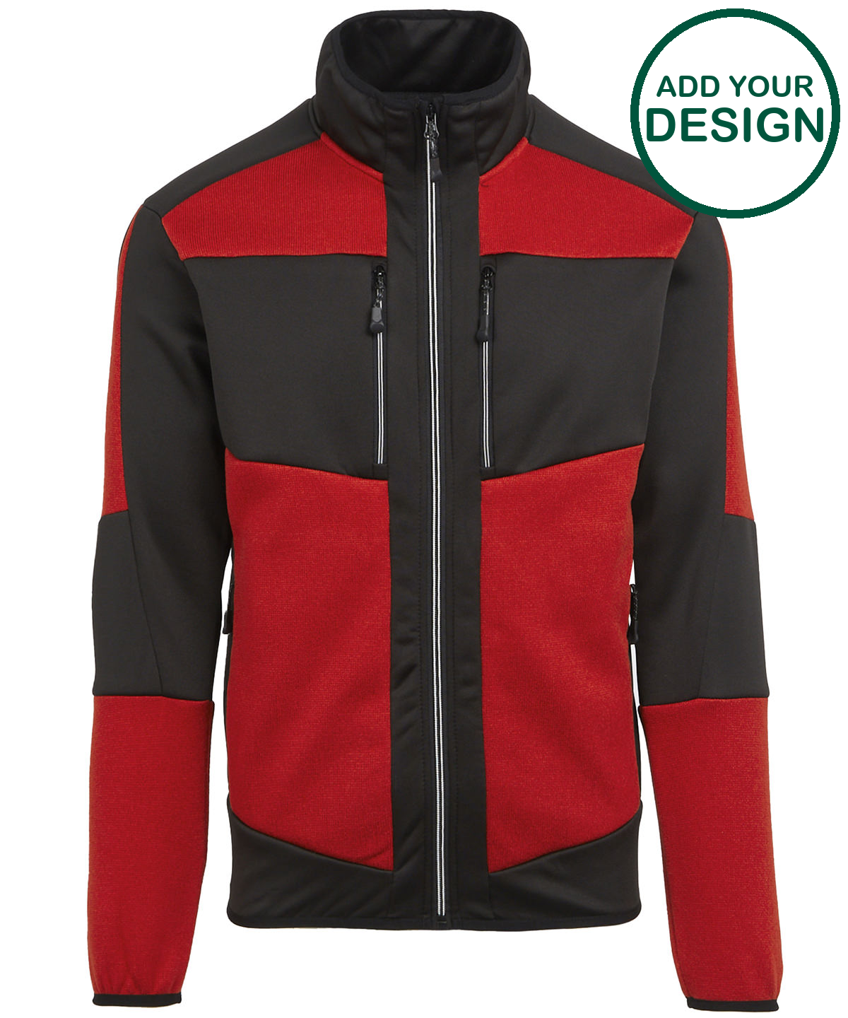 E-Volve unisex knit-effect stretch mid-layer
