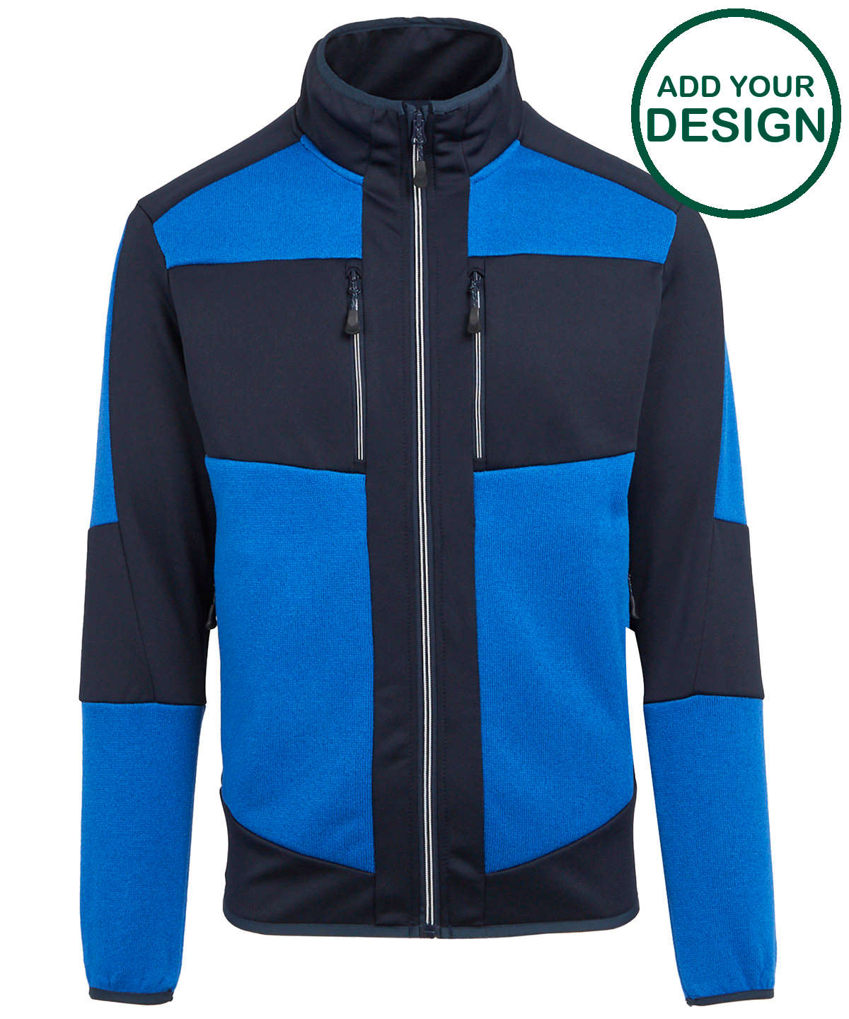 E-Volve unisex knit-effect stretch mid-layer