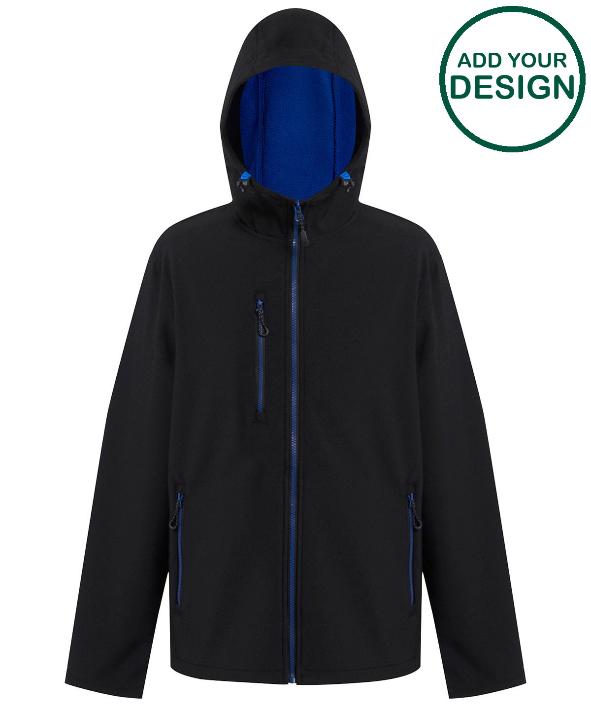 Navigate 2-layer hooded softshell jacket