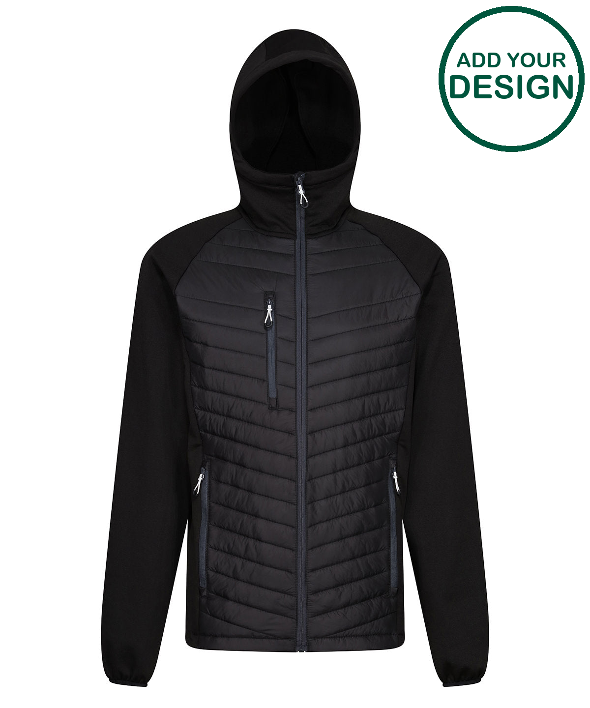 Navigate hybrid hooded jacket