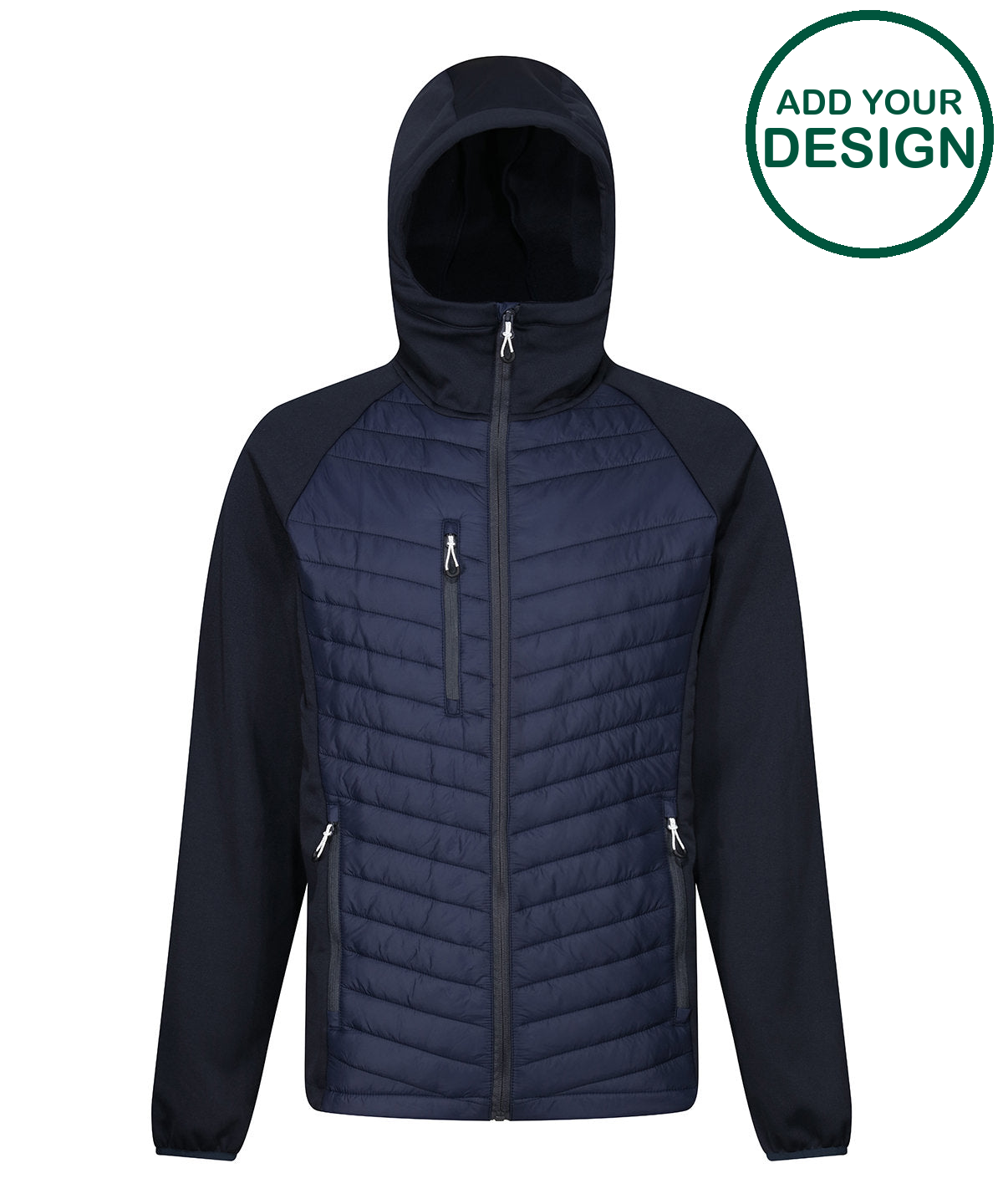Navigate hybrid hooded jacket