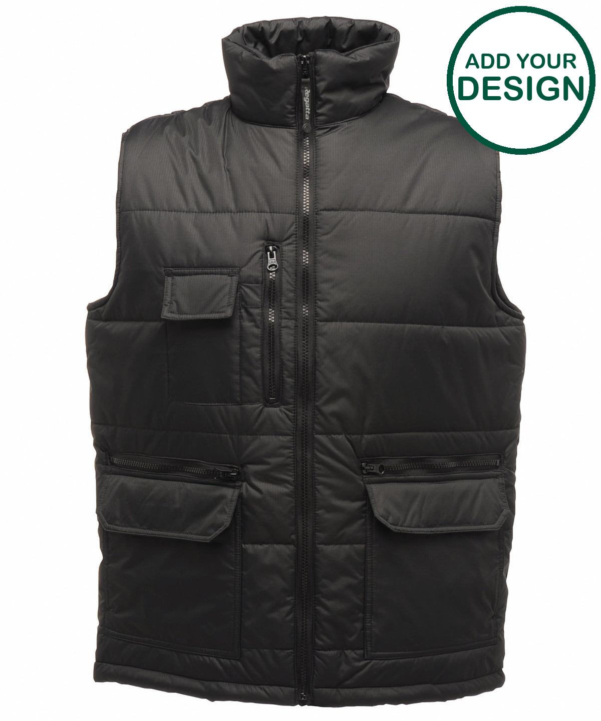 Steller multi-zip bodywarmer