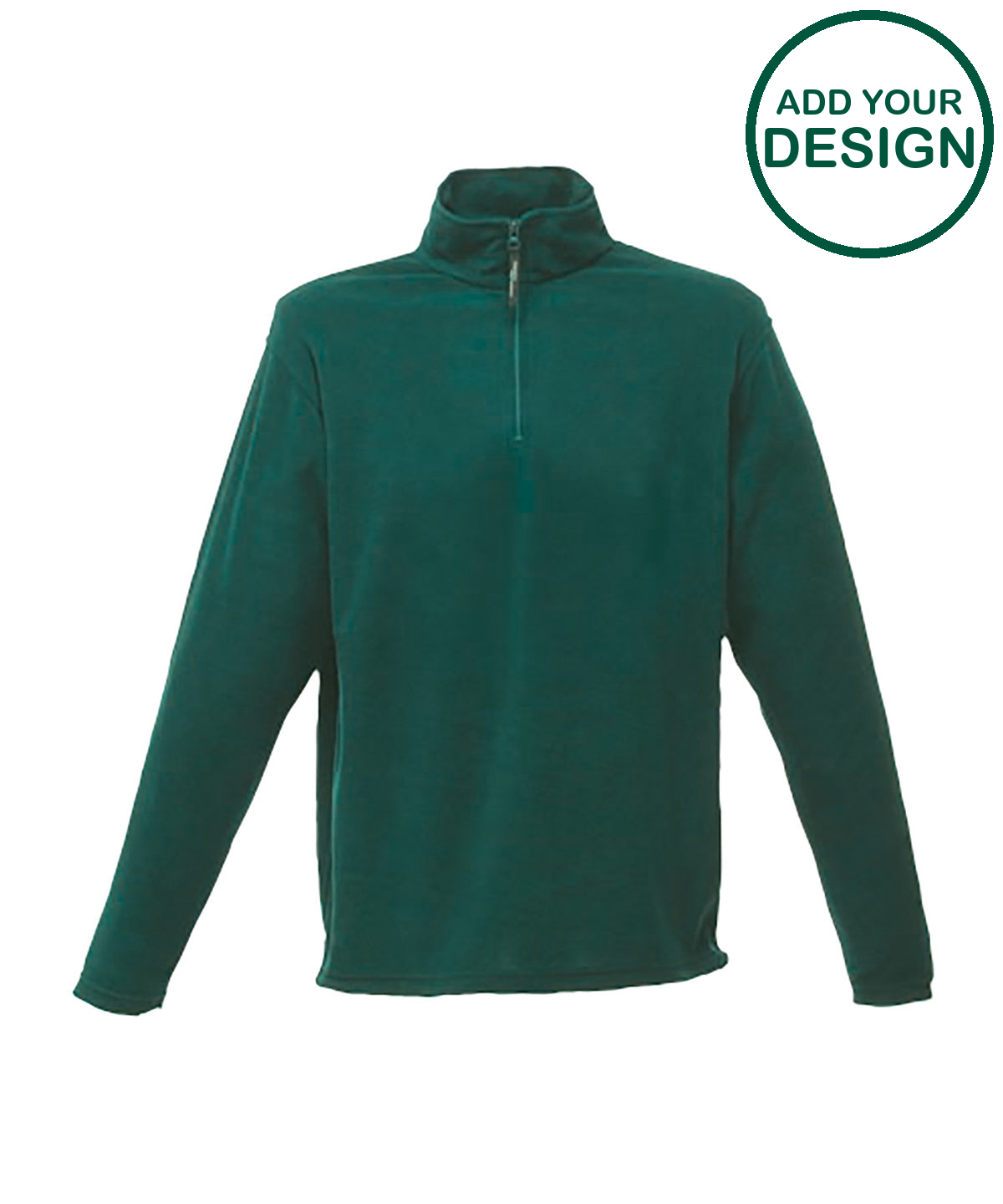 Zip-neck microfleece