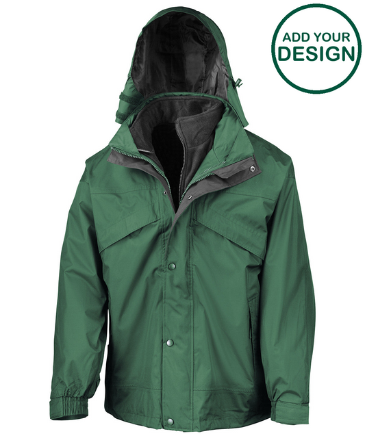 3-in-1 zip and clip jacket
