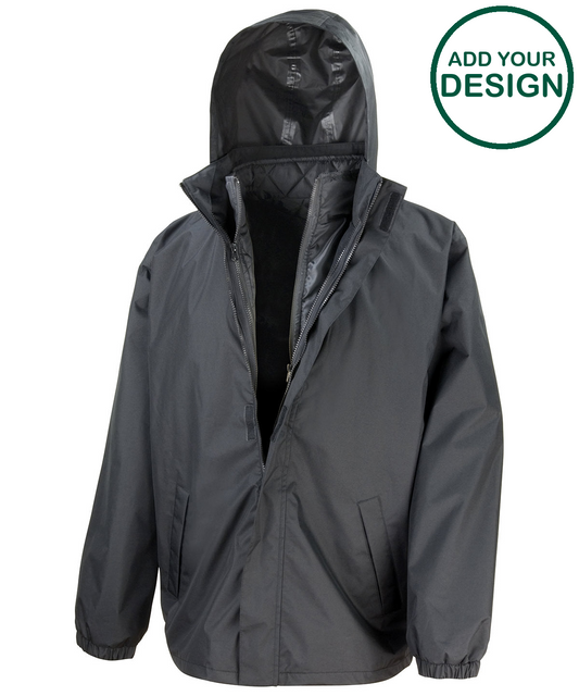 Core 3-in-1 jacket with quilted bodywarmer