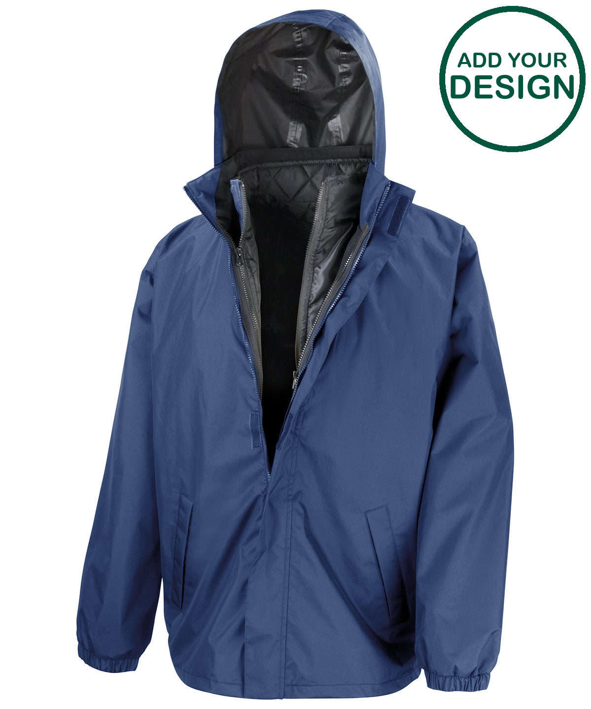 Core 3-in-1 jacket with quilted bodywarmer