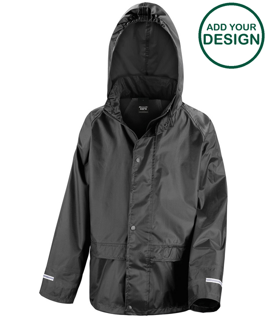 Core junior rain jacket