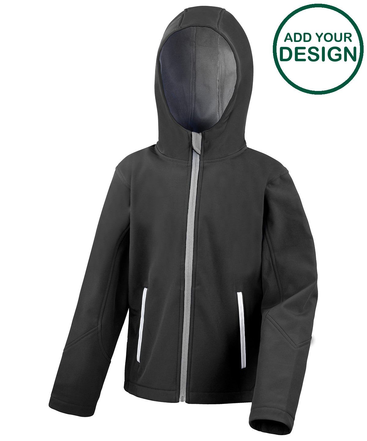 Core junior TX performance hooded softshell jacket