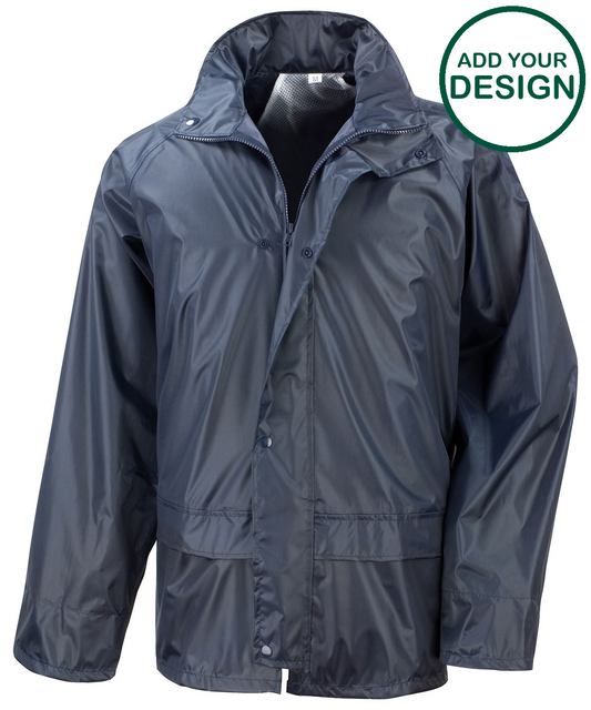 Core rain jacket