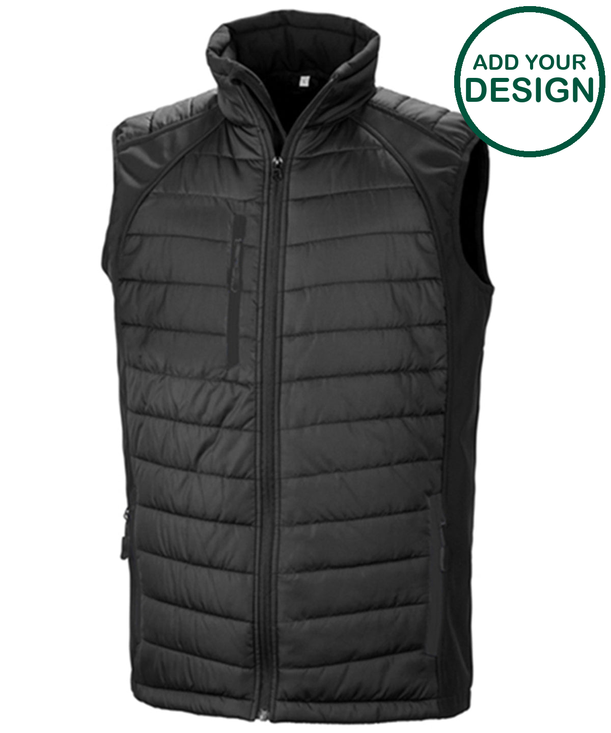 compass padded softshell gilet