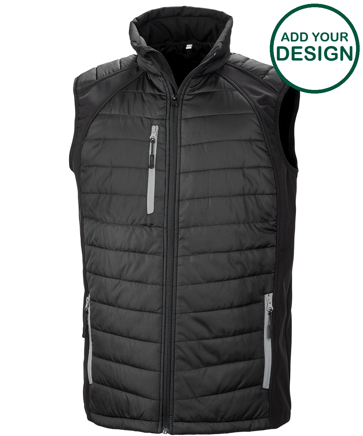 compass padded softshell gilet