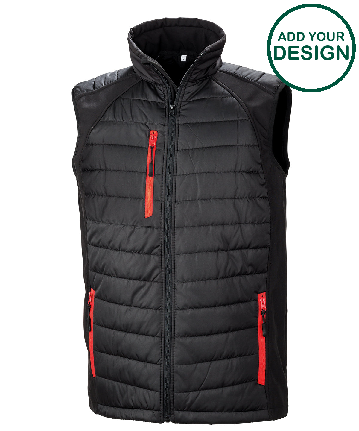 compass padded softshell gilet