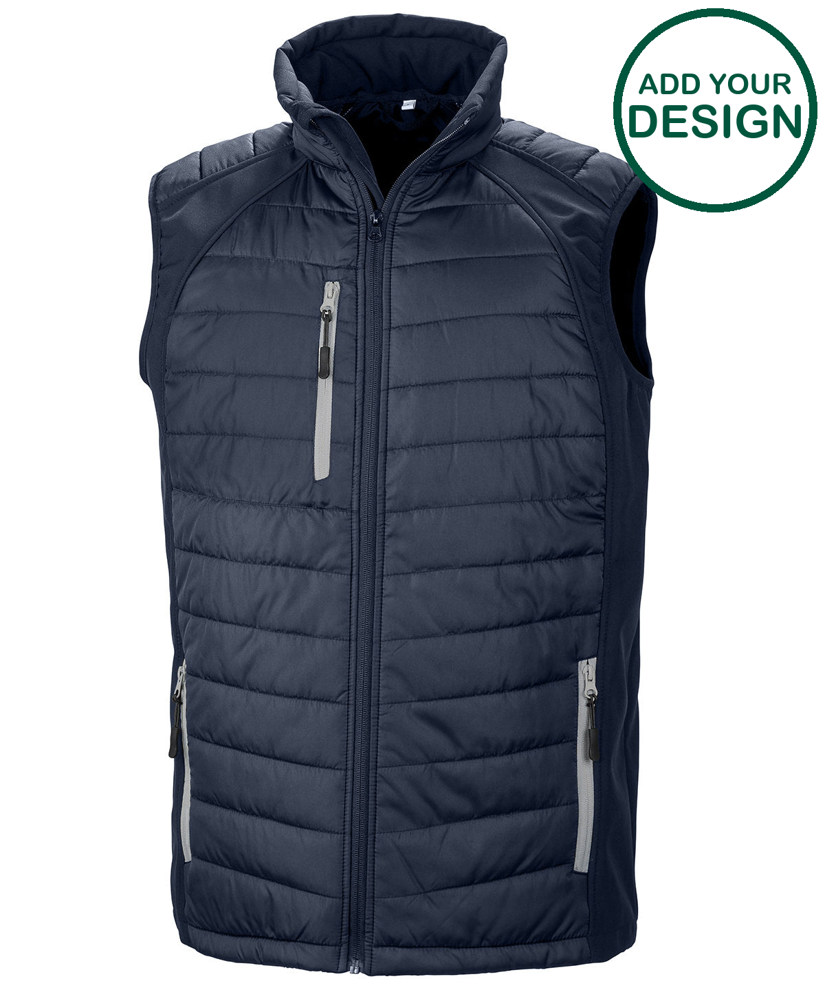 compass padded softshell gilet