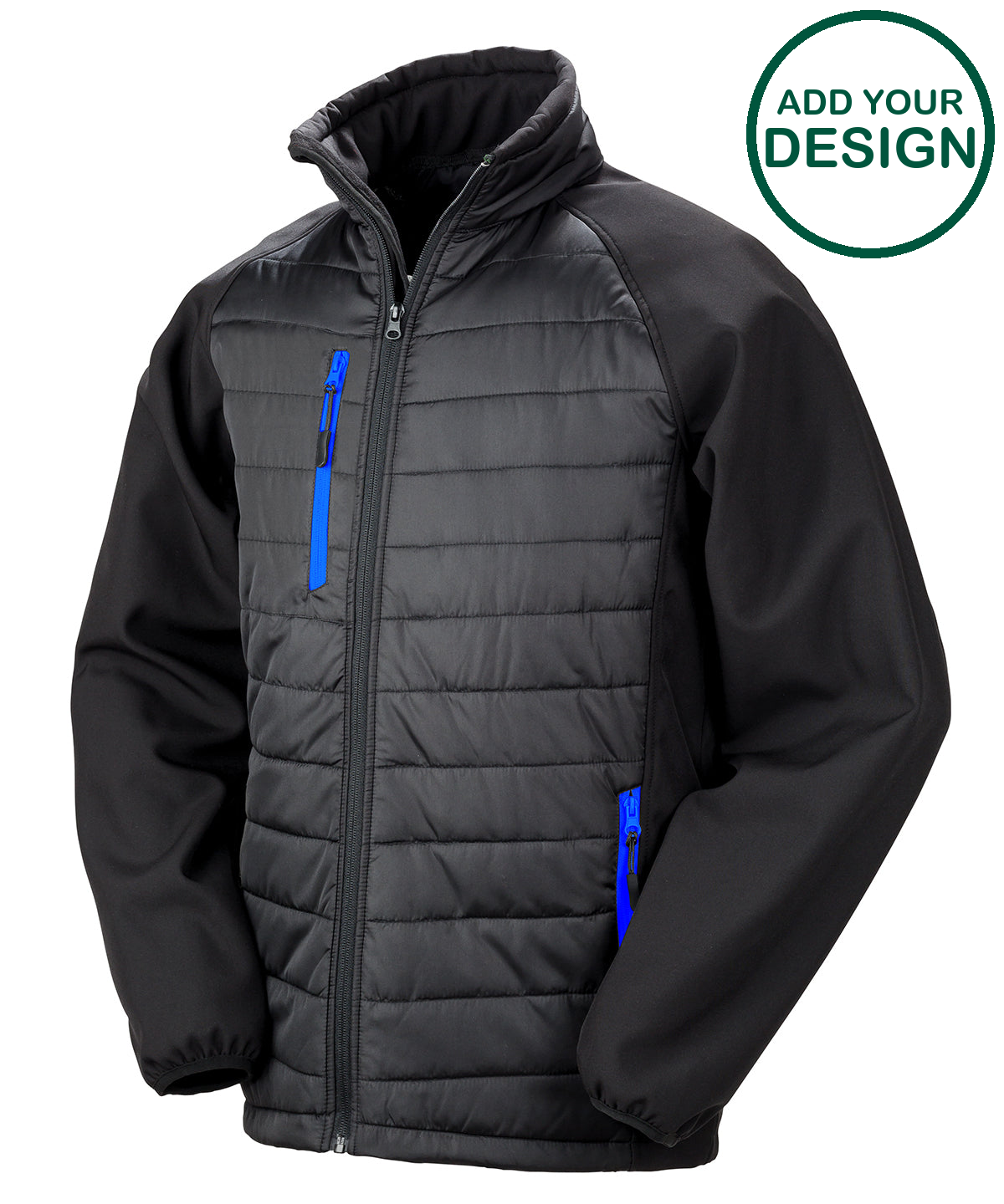 Compass padded softshell jacket