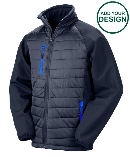 Compass padded softshell jacket