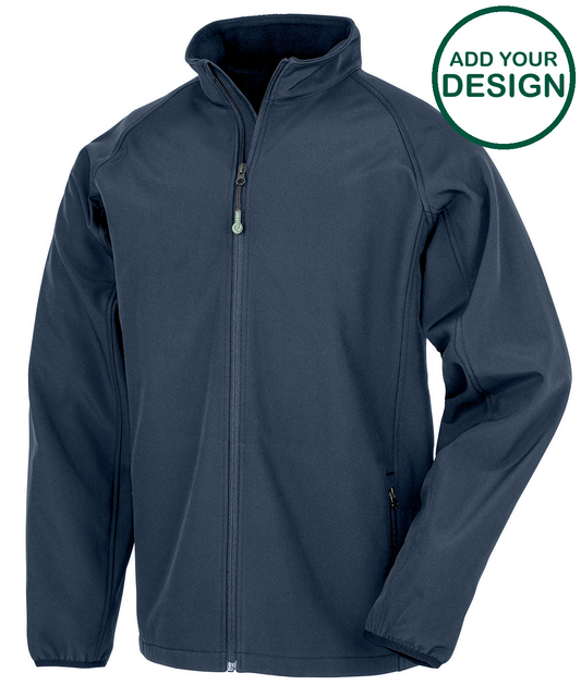 Recycled 2-layer printable junior softshell