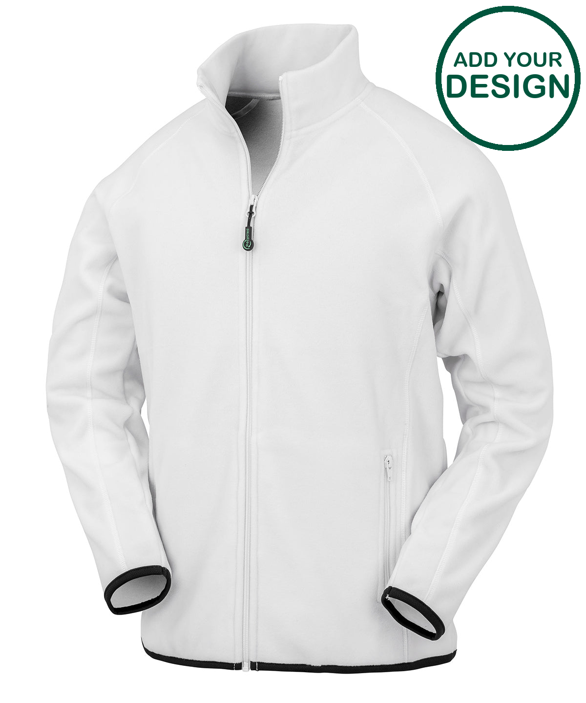 Recycled fleece polarthermic jacket