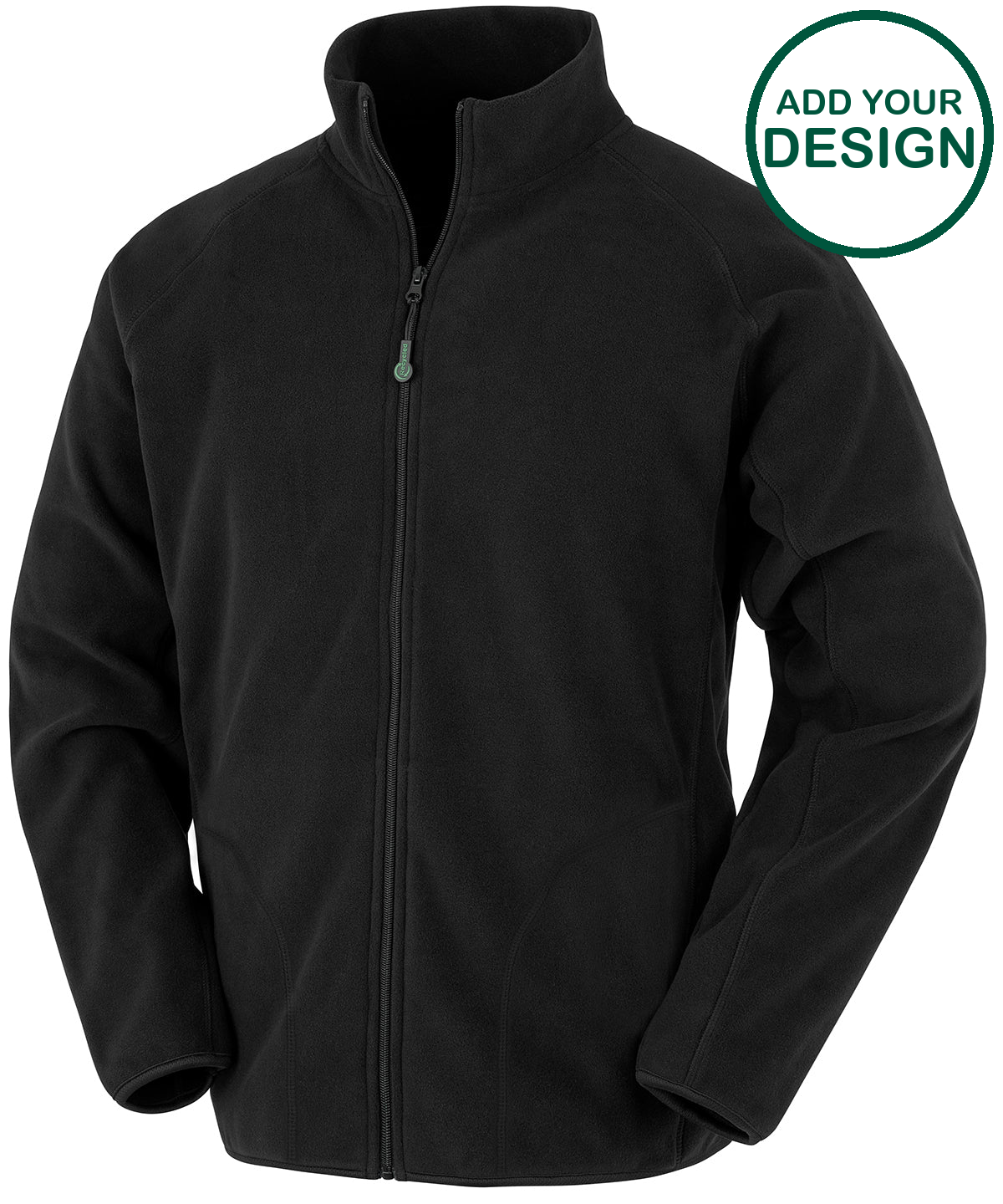Recycled microfleece jacket