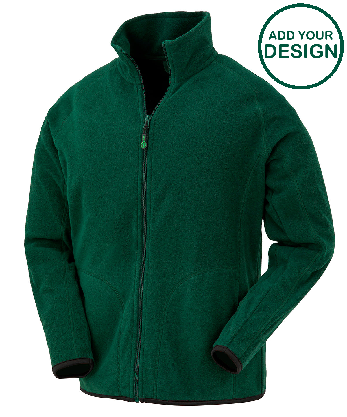 Recycled microfleece jacket
