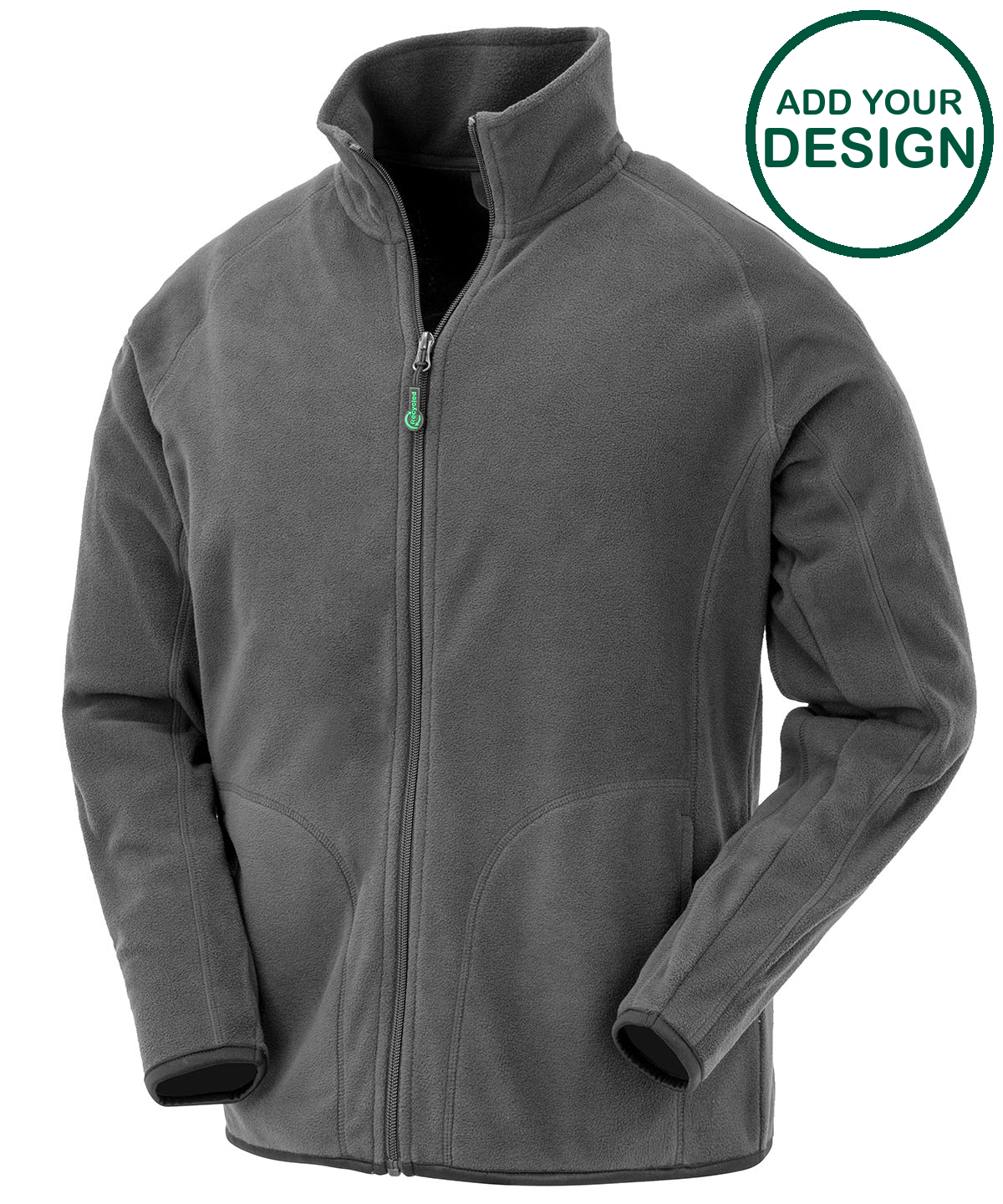 Recycled microfleece jacket