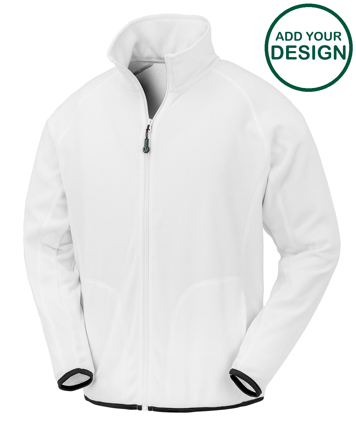 Recycled microfleece jacket