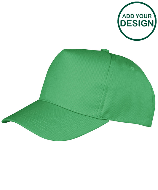 Boston 5-panel polycotton printer's cap