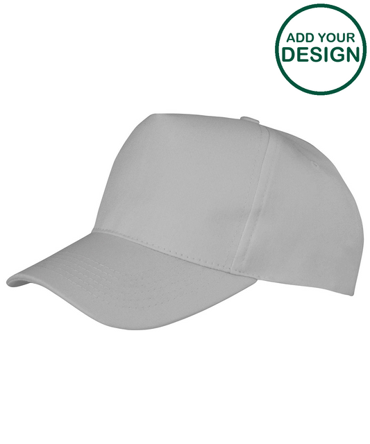 Boston 5-panel polycotton printer's cap